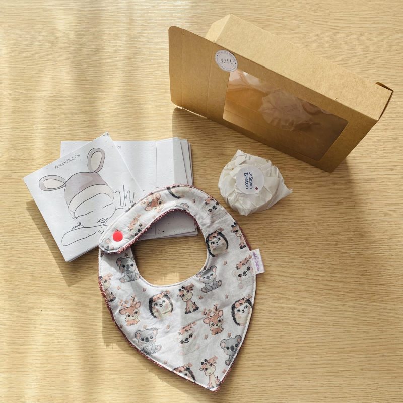 Coffret naissance rose